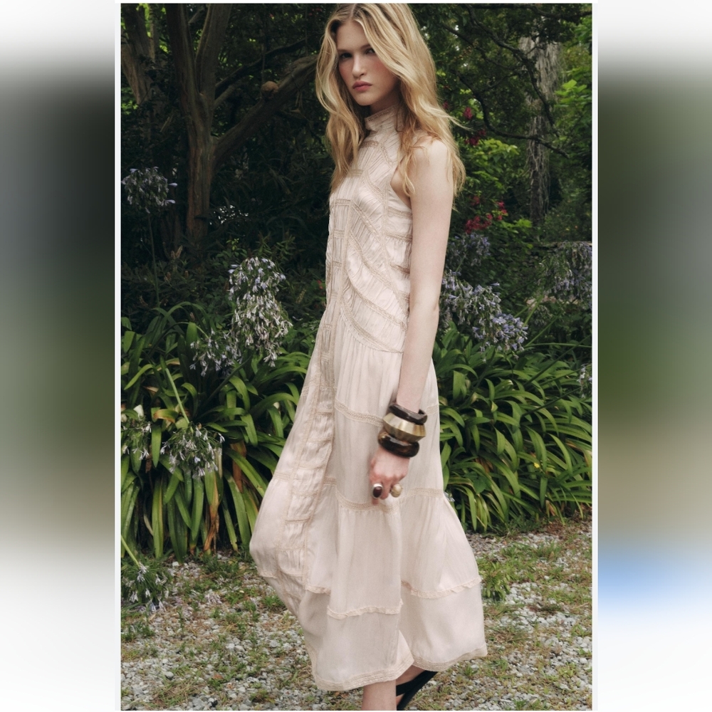 BNWT! Zara long lace dress Original Price 219